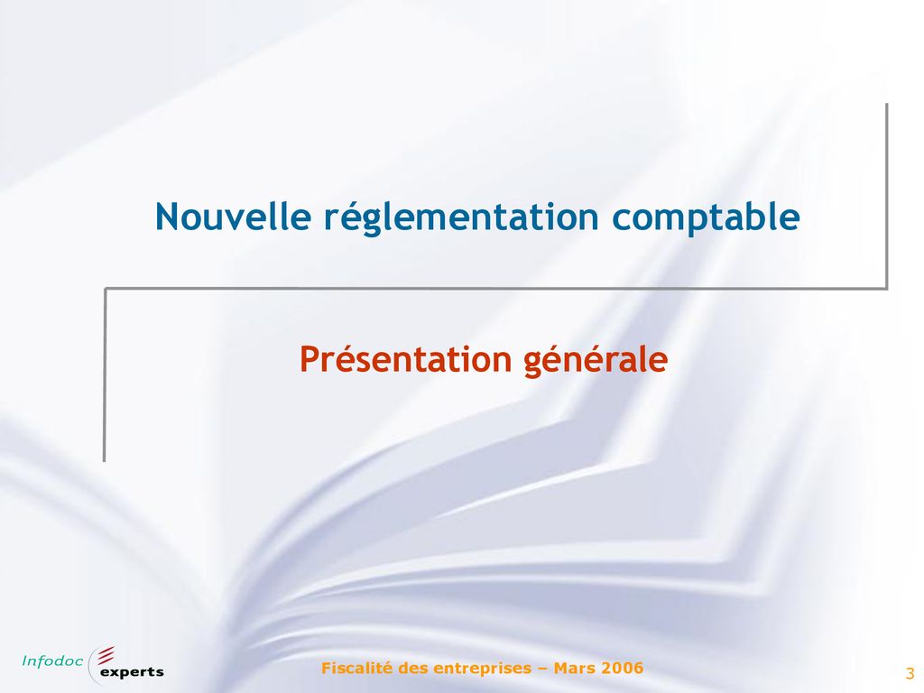 Cons Quences Fiscales Des Nouvelles R Gles Comptables Ppt T L Charger